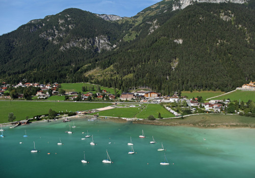 austrian lakes & mountains, lake achensee maurach