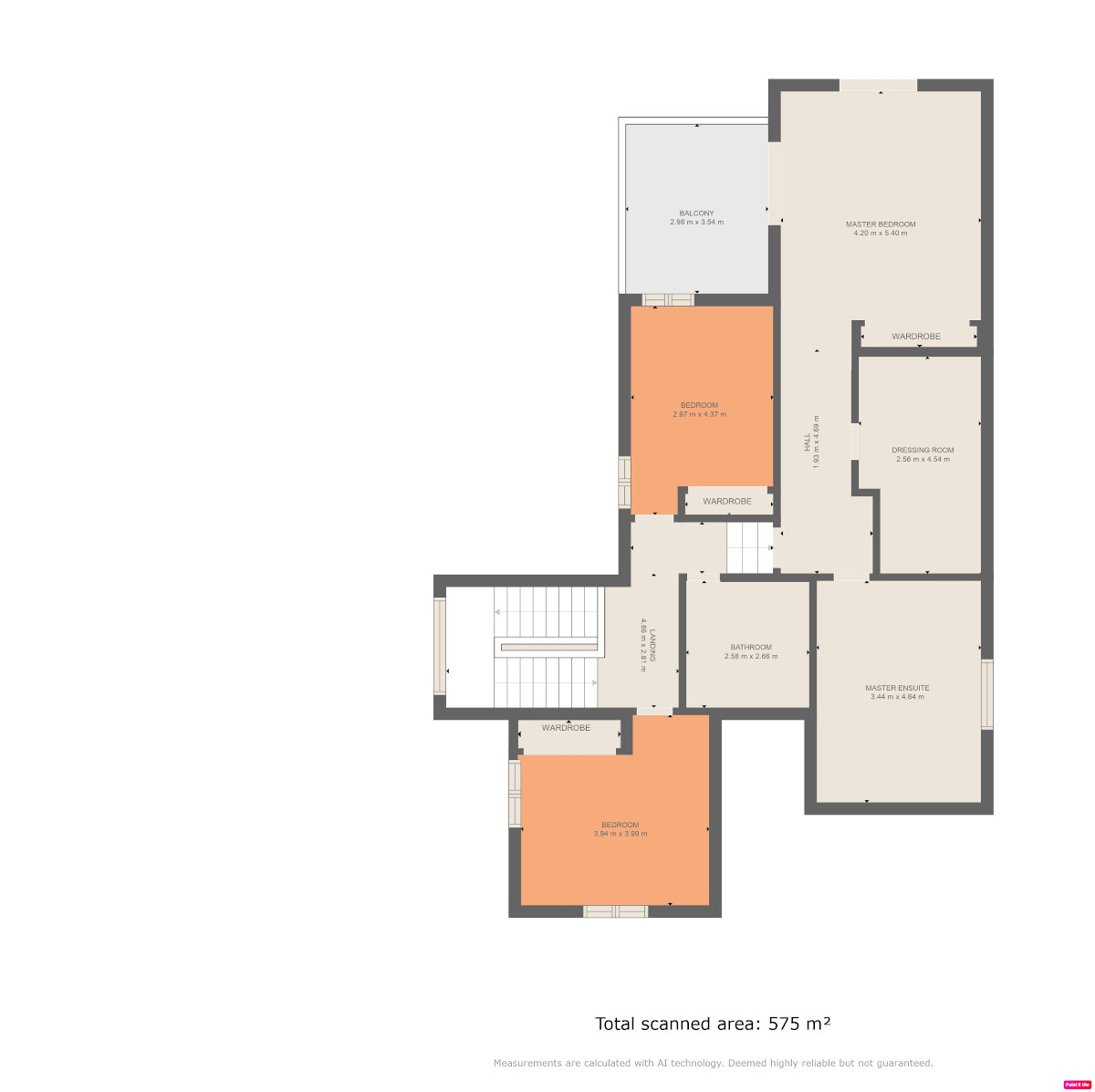 first floor plan of villa for sale in estepona marbella