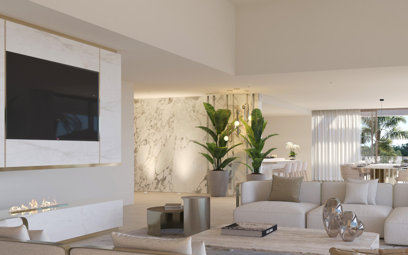 elie saab new 4 bedroom villa for sale marbella golden mile - livingroom