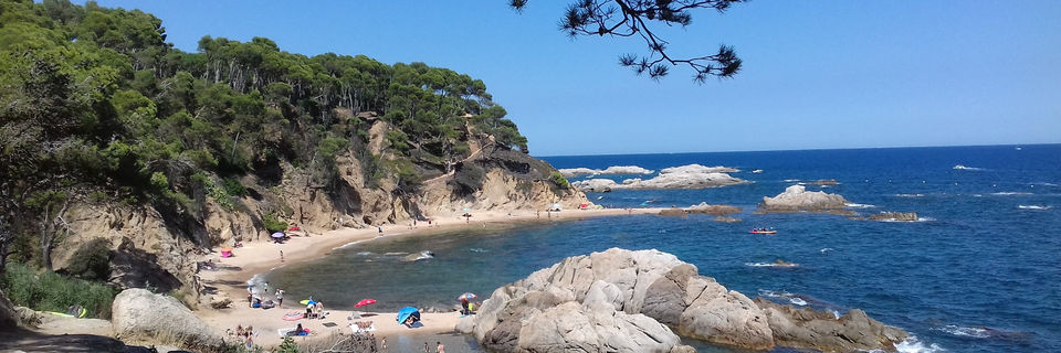 cala canyet beach near sta cristina d'aro