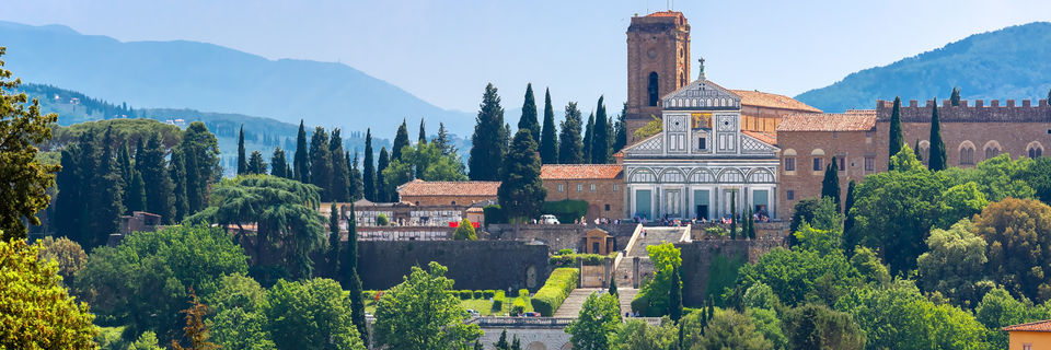san miniato village view and tower