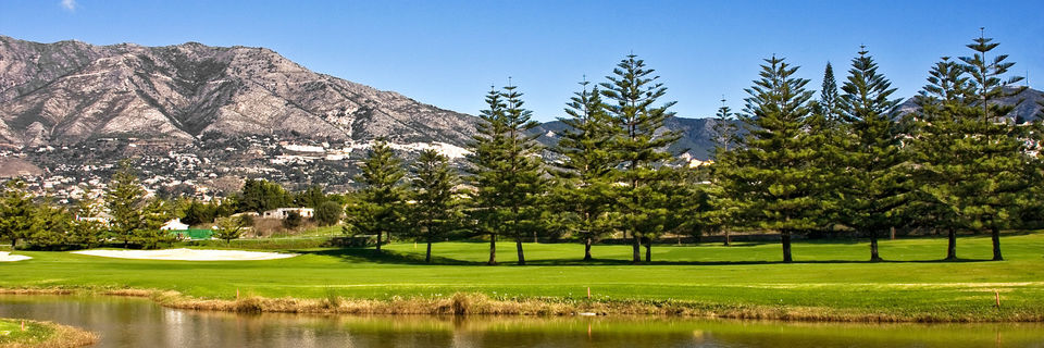 golf course view in la cala golf mijas