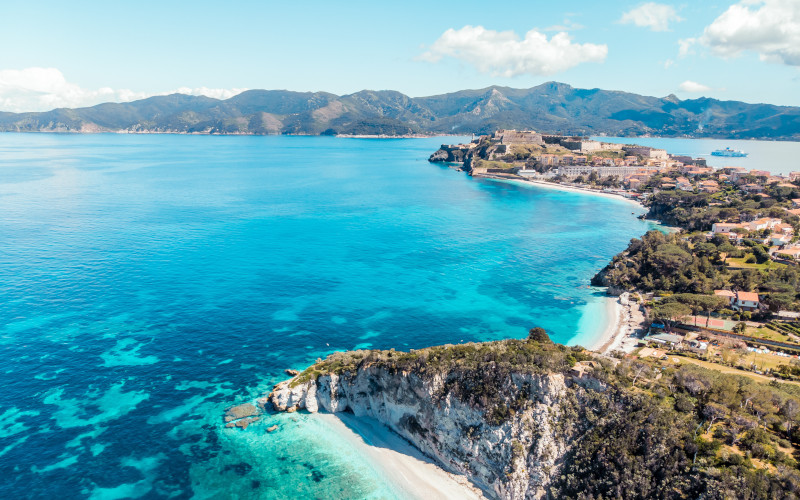 capo bianco beach elba