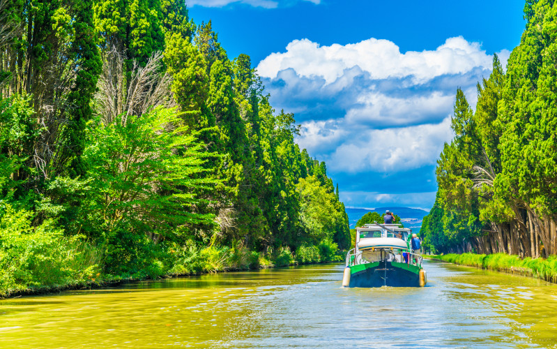 carcassone canal du midi
