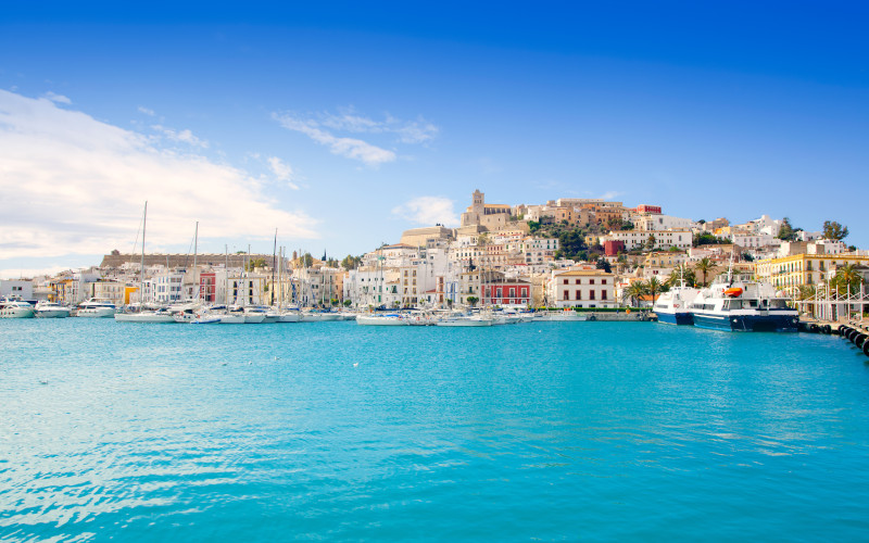 ibiza town in ibiza