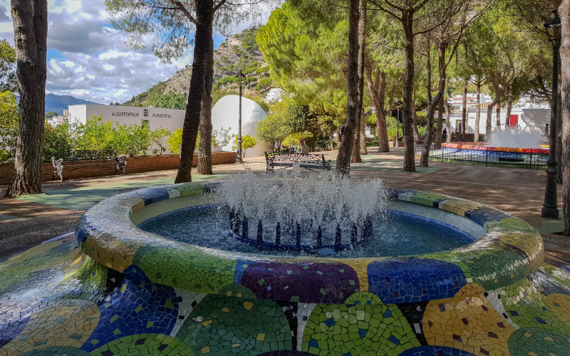 mijas village park on costa del sol