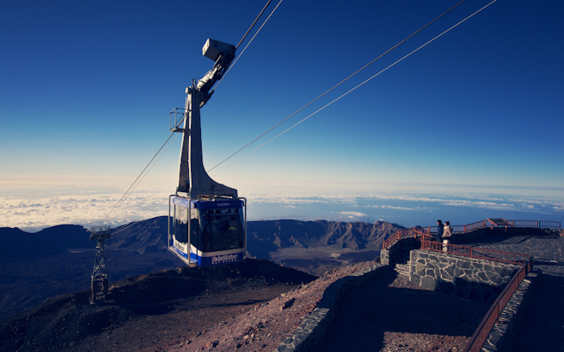 tiede cable car, tenerife