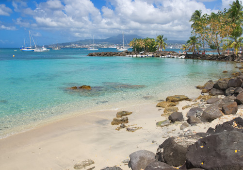 fort de france beach martinique