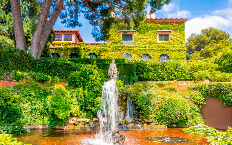 saint clotilde botanical gardens near lloret de mar