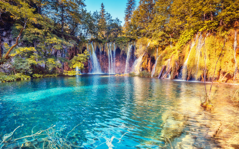 plitvice lakes in croatia