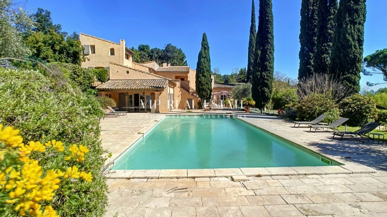 Photo of Tuscan style villa with private pool above Villeneuve Lès Avignon
